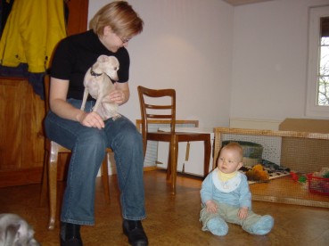Robin mit Chantal & David kommen vorbei,